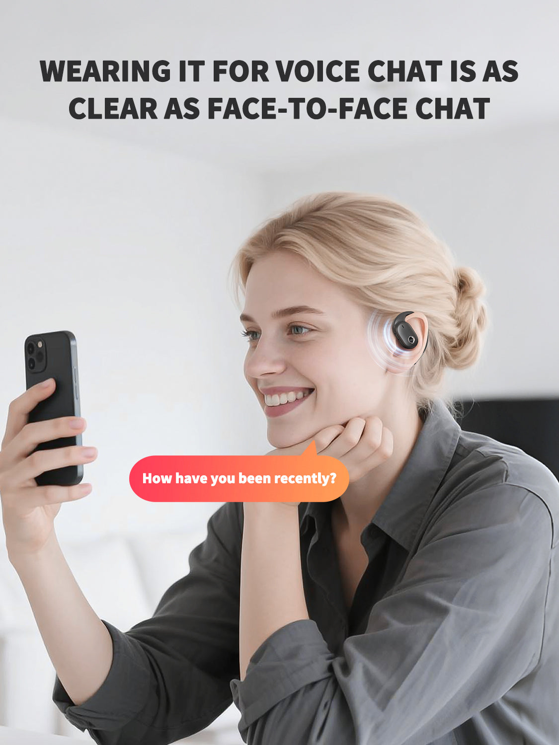 Bluetooth 5.4 wireless earbuds hifi sound quality with Anti Noise Cancellation