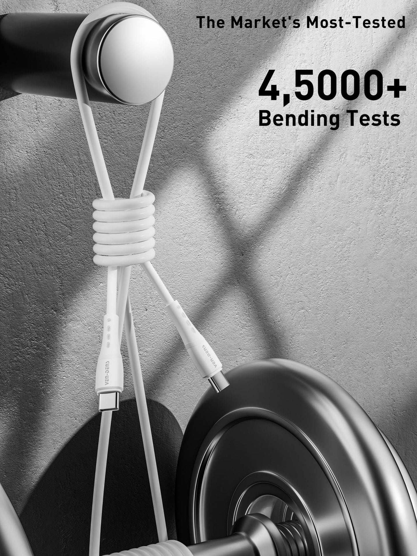 2.4A 5V Type-A to iPhone Silicone Cable