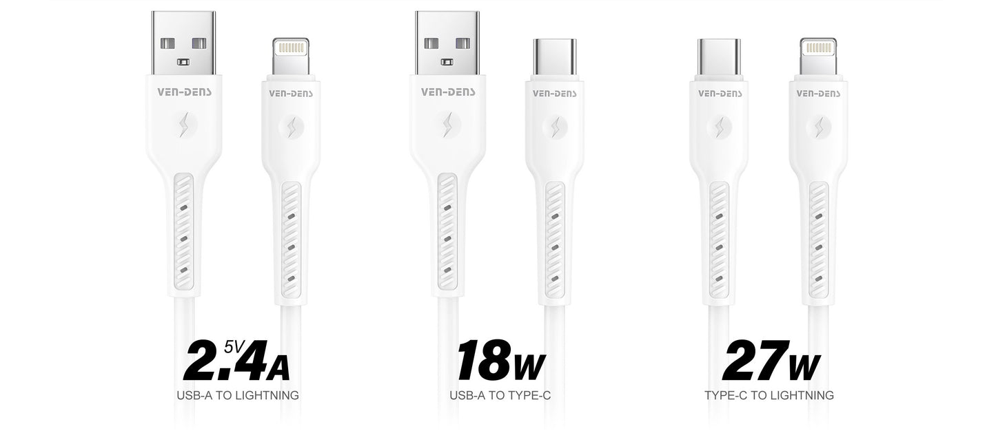 27W Type-C to iPhone Charging Cable.
