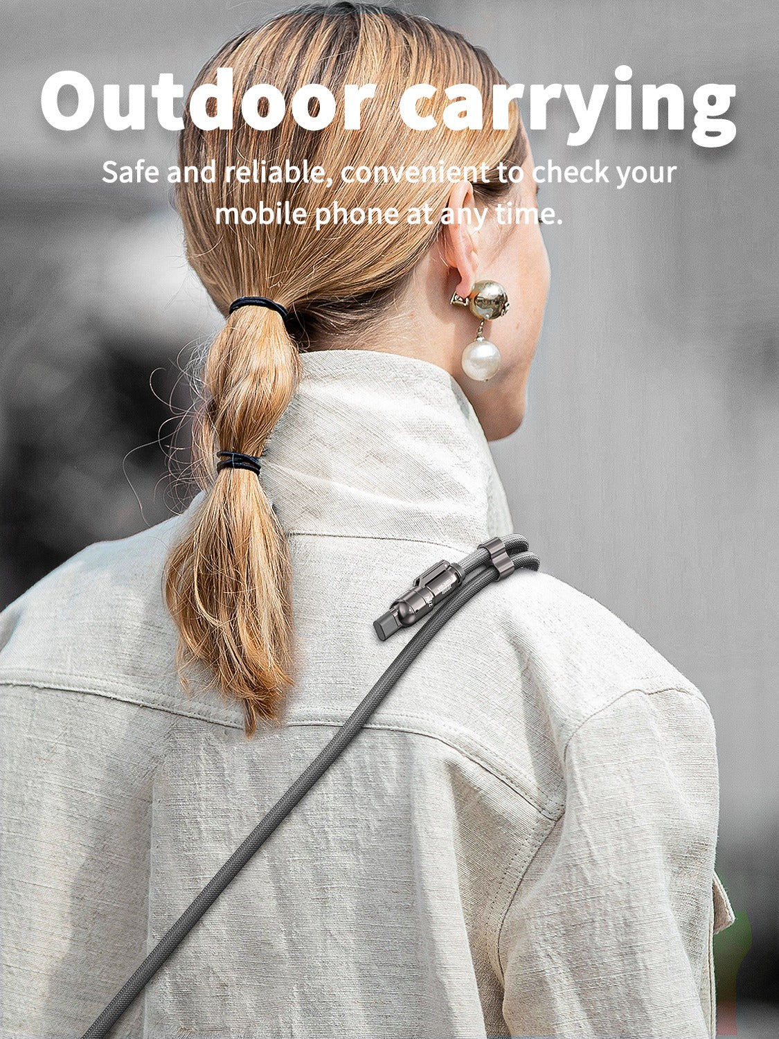 4 in 1 Type-C to C and to iPhone Cable and Type-A to C and to iPhone Cable