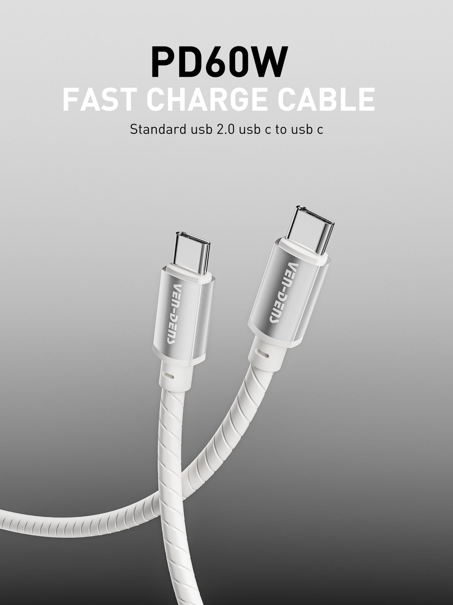 60W Type-C to Type-C  Data Cable