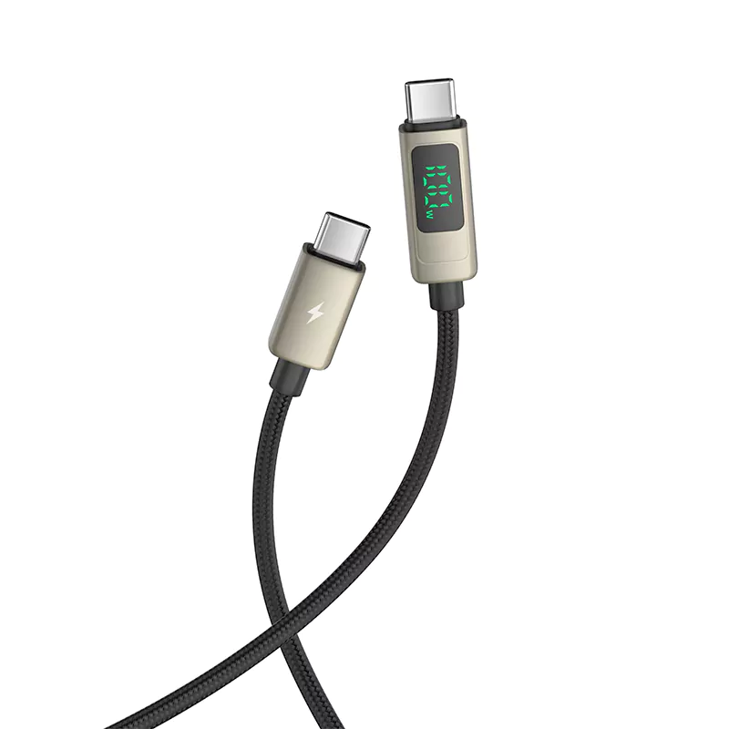 100W Type-C to Type-C  Display Charging Fast Data Cable