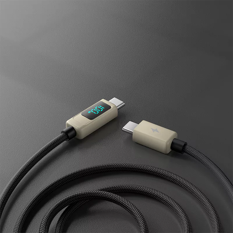 100W Type-C to Type-C  Display Charging Fast Data Cable