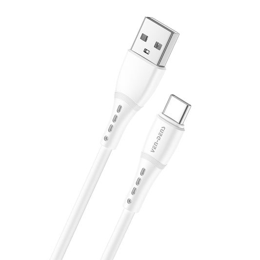 2A 5V Type-A to Type-C Silicone Cable